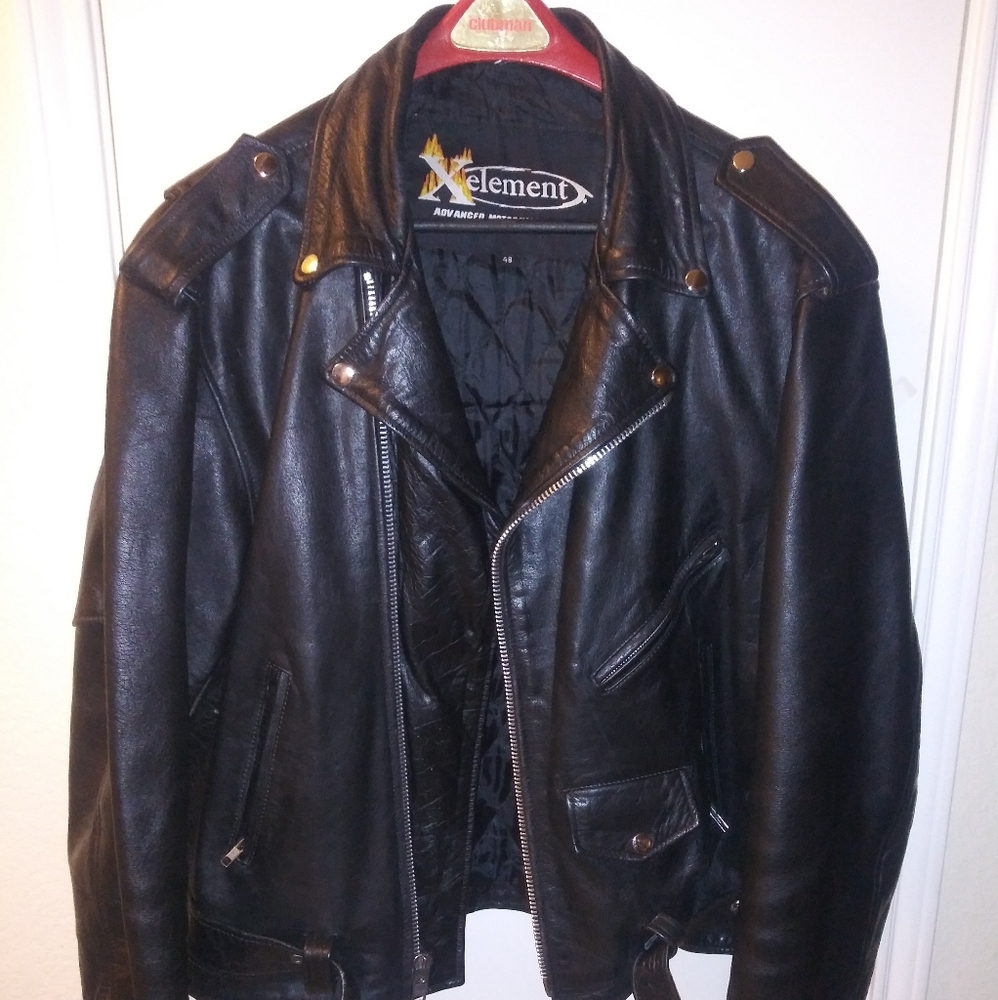 Classic Leather Biker Jacket
